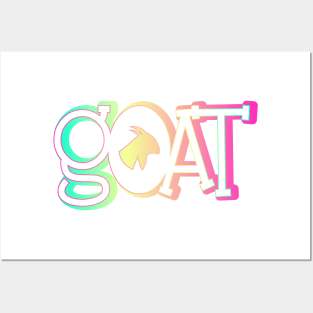 GOAT G.O.A.T. Posters and Art